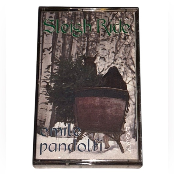 Sony Sleigh Ride Cassette with Black and Brown Design - Picture 1 of 3